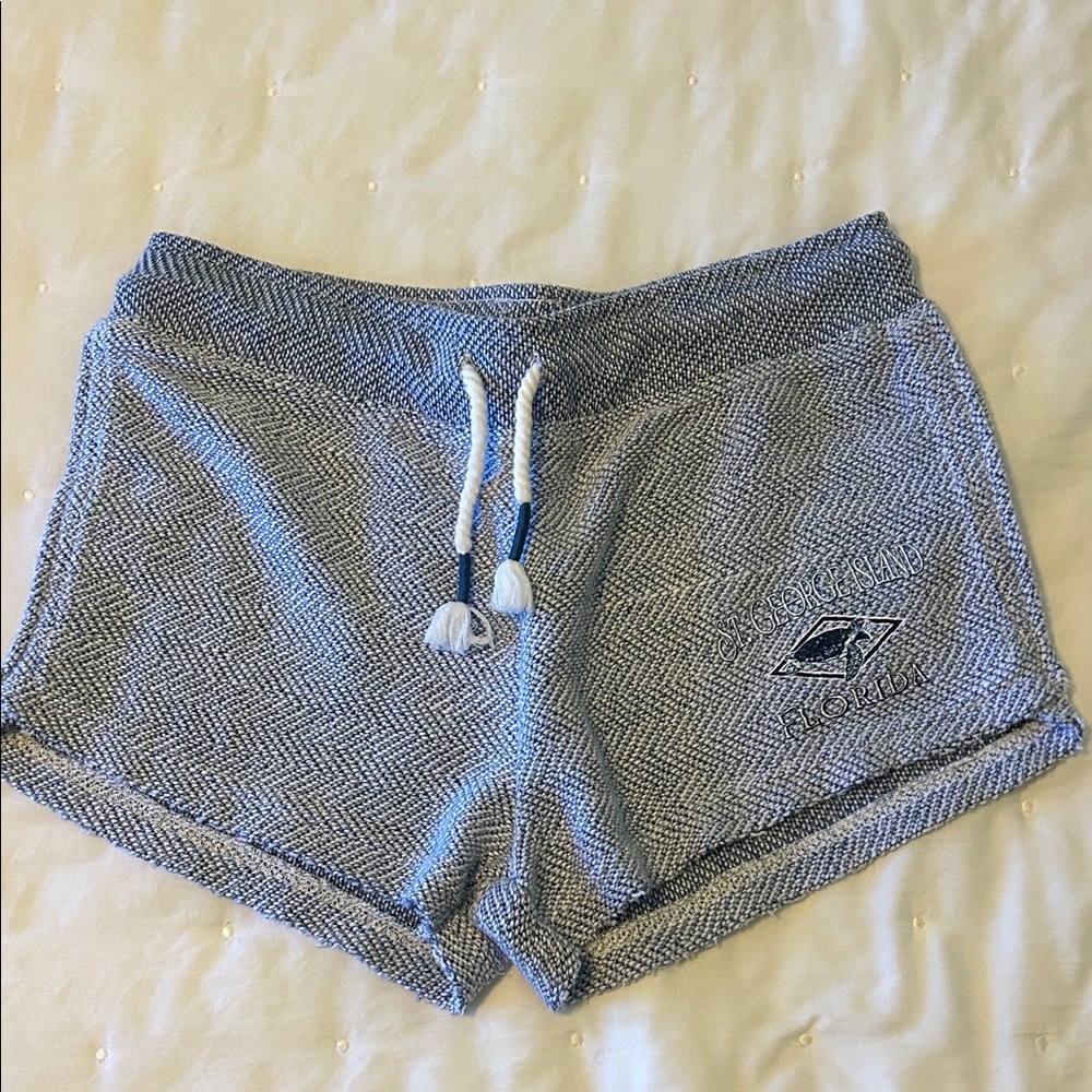 Ocean Drive blue woven beach Shorts